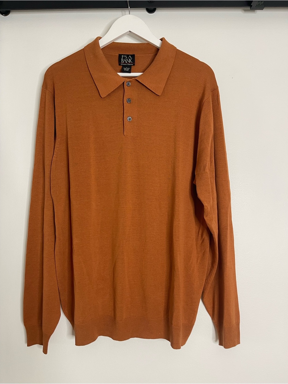 Jos. A. Bank Silk Rust Size L Worn Once